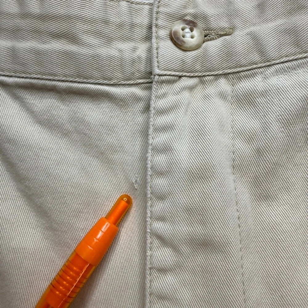 VTG Polo Ralph Lauren Chino Pants Andrew Pant 38x32 (FIT 36x30) Khaki Pleated P